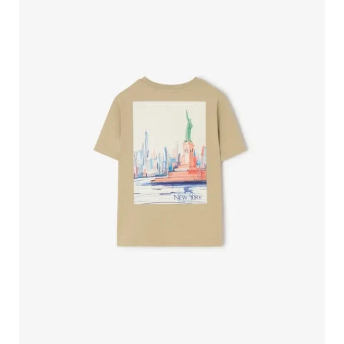 New York Bear Cotton T-Shirt