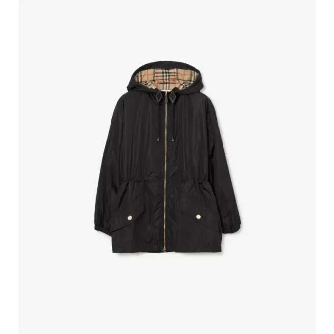 Nylon Hooded Jacket