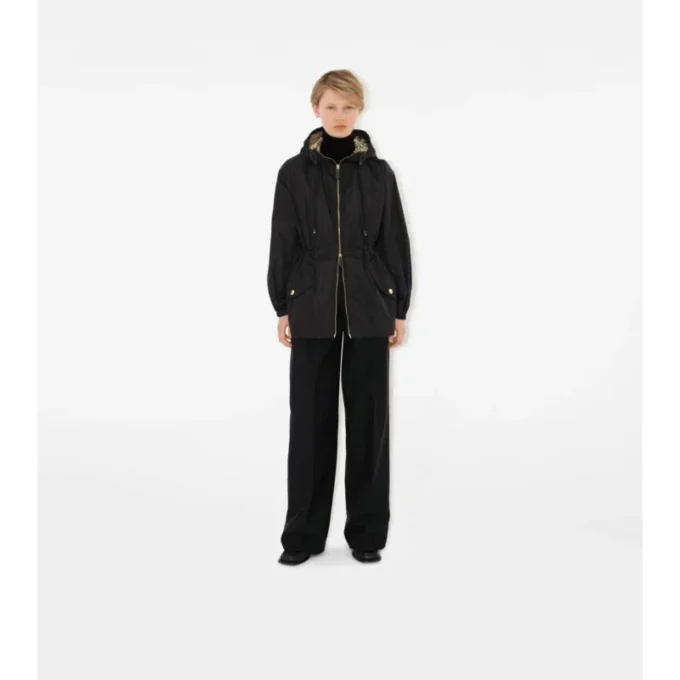 Nylon Hooded Jacket