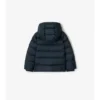 Nylon Hooded Puffer Coat