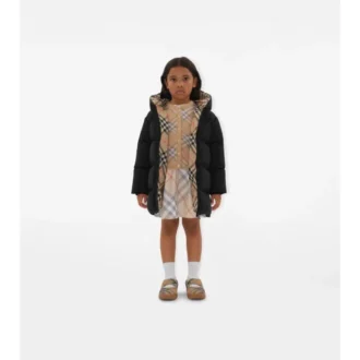 Nylon Puffer Coat