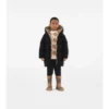 Nylon Puffer Coat