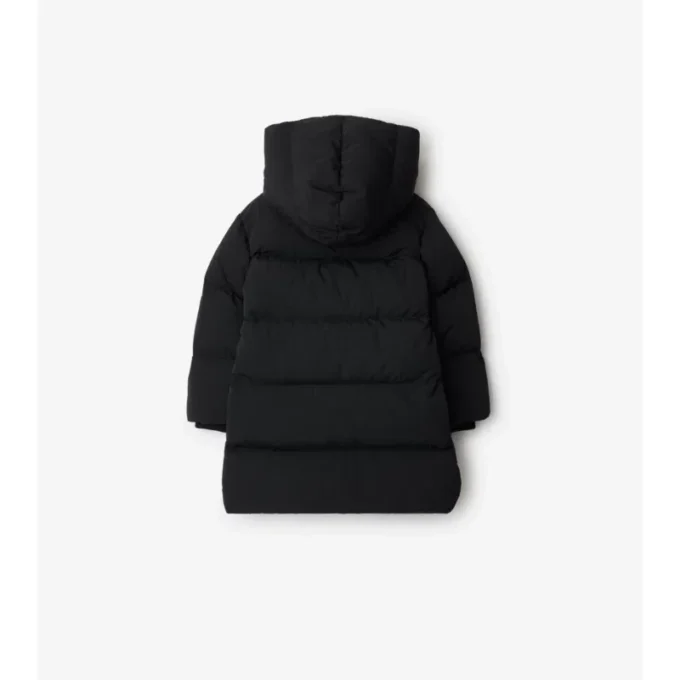 Nylon Puffer Coat