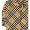 Oversized Check Silk Shirt