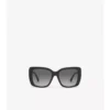 Oversized Check Square Sunglasses