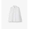 Oversized Cotton Poplin Shirt