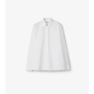 Oversized Cotton Poplin Shirt