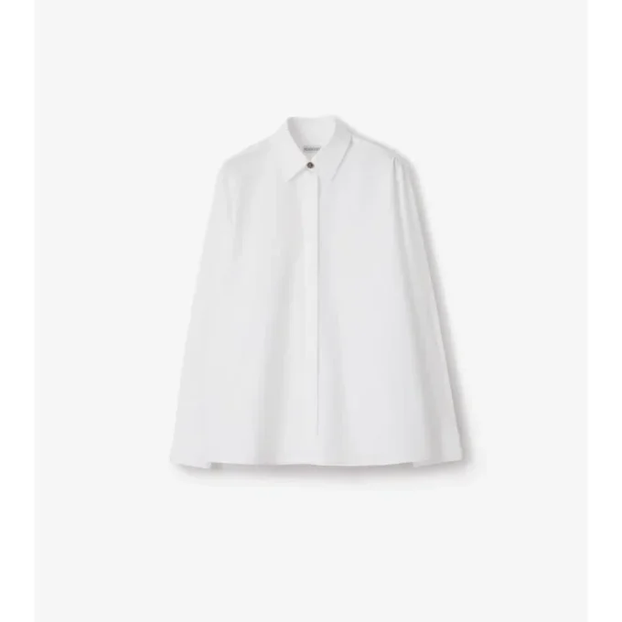Oversized Cotton Poplin Shirt