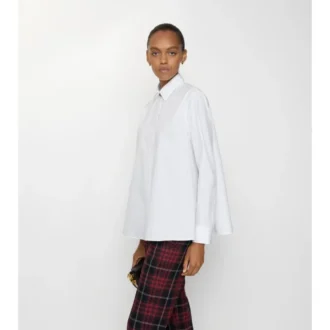 Oversized Cotton Poplin Shirt
