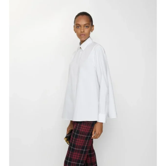 Oversized Cotton Poplin Shirt