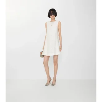 Paisley Lace Shift Dress