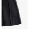 Pleated Cotton Blend Skirt