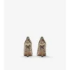 Python-Print Leather Dame High Pumps 