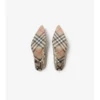 Python-Print Leather Dame High Pumps 