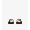 Python-Print Leather Urchin Sandals 