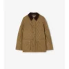 Quilted Coated Cotton Barn Jacket