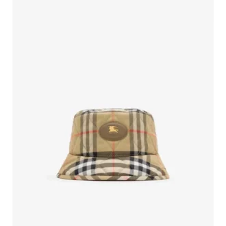 Quilted Horseshoe Bucket Hat