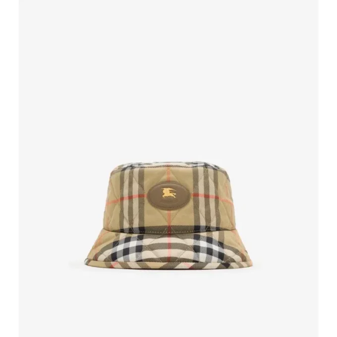 Quilted Horseshoe Bucket Hat