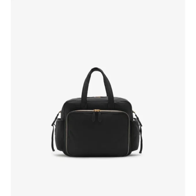 Quilted Nylon Baby Changing Bag