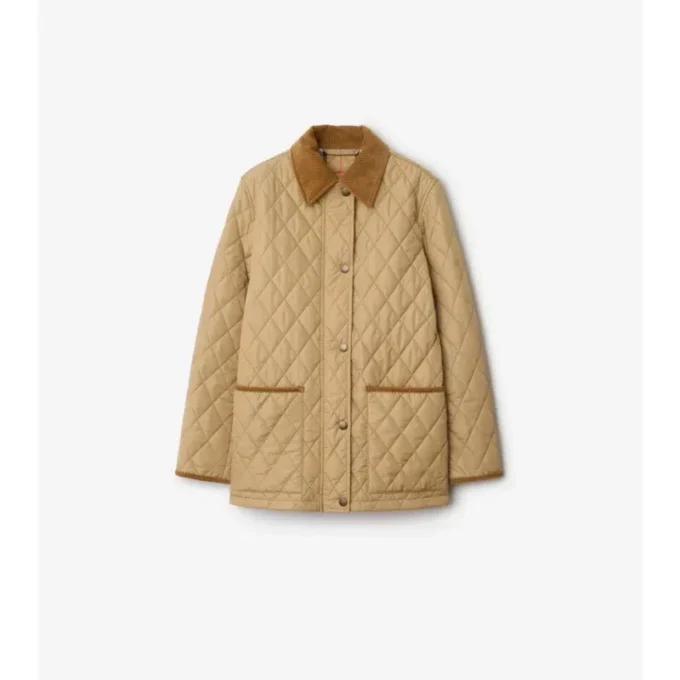 Quilted Nylon Barn Jacket