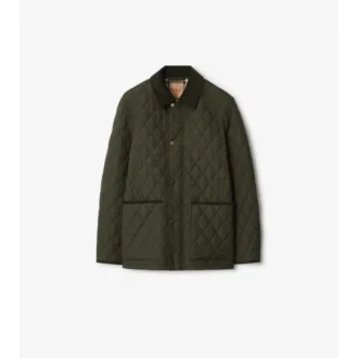 Quilted Nylon Barn Jacket