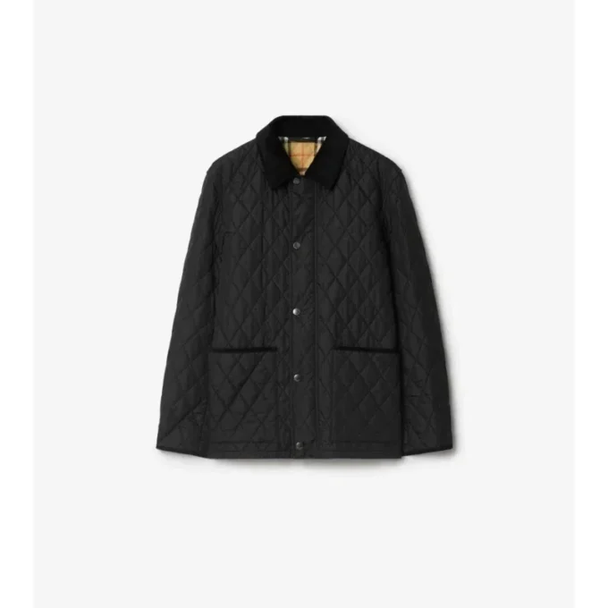 Quilted Nylon Barn Jacket