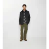 Quilted Nylon Barn Jacket