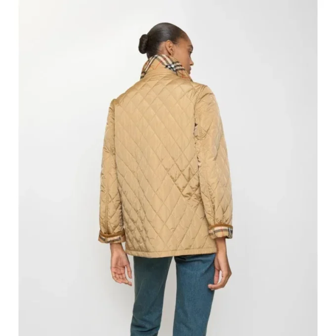 Quilted Nylon Barn Jacket