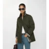 Quilted Nylon Barn Jacket