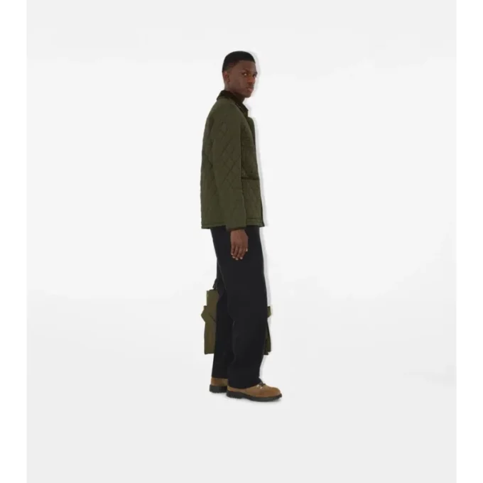 Quilted Nylon Barn Jacket