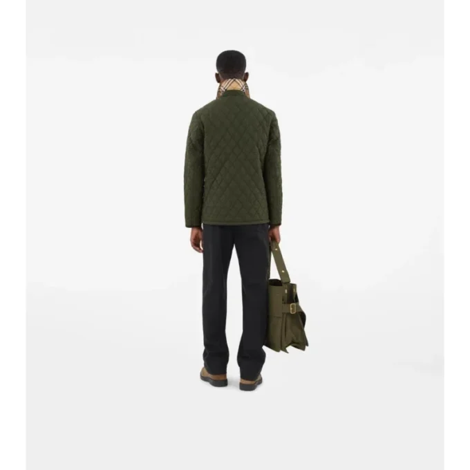 Quilted Nylon Barn Jacket