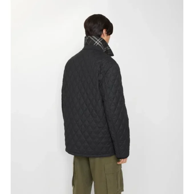 Quilted Nylon Barn Jacket