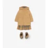 Quilted Nylon Hooded Coat