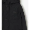Quilted Nylon Hooded Coat
