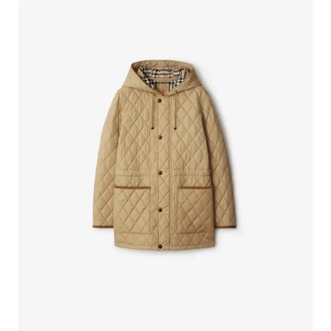 Quilted Nylon Parka