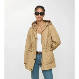 Quilted Nylon Parka