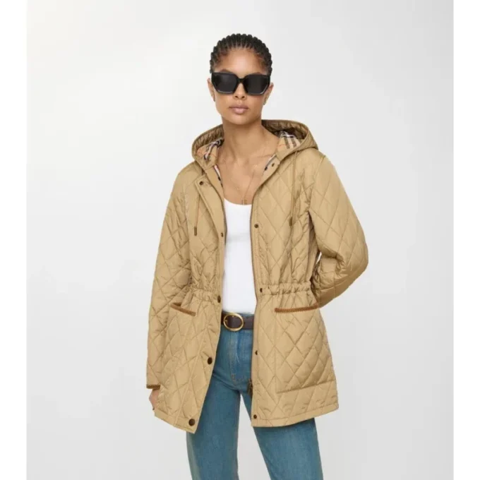 Quilted Nylon Parka