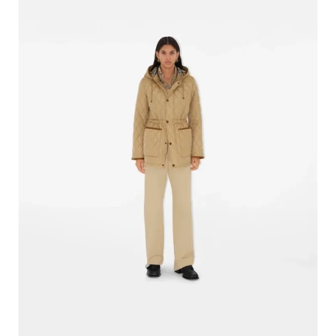 Quilted Nylon Parka