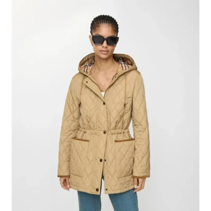 Quilted Nylon Parka