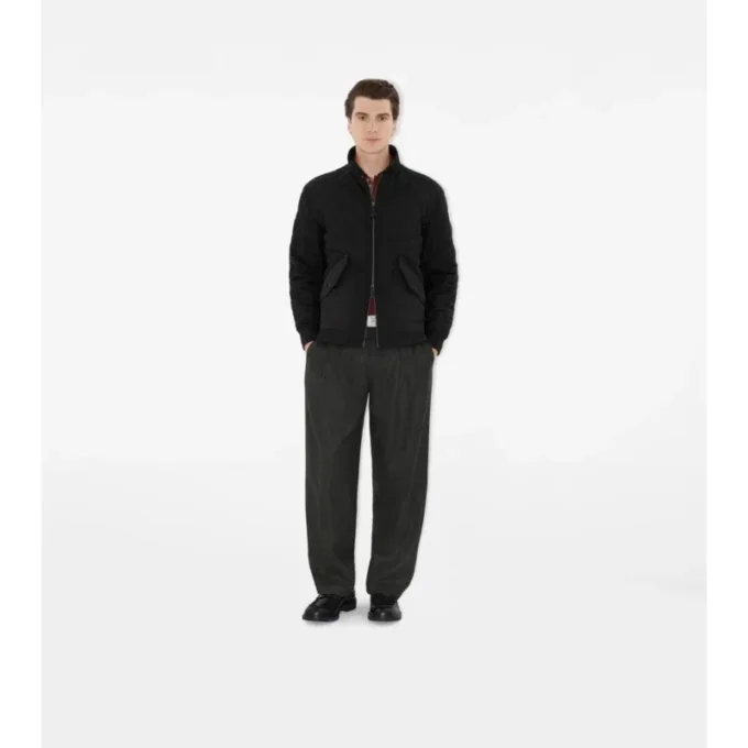 Quilted Thermoregulated Harrington Jacket