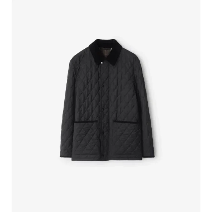 Quilted Wool Barn Jacket