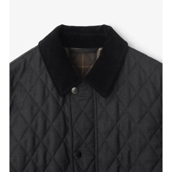 Quilted Wool Barn Jacket