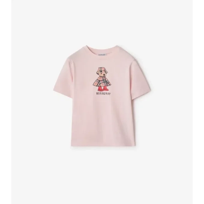 Rainy Day Bear Cotton T-Shirt