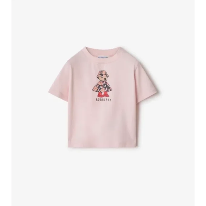 Rainy Day Bear Cotton T-Shirt