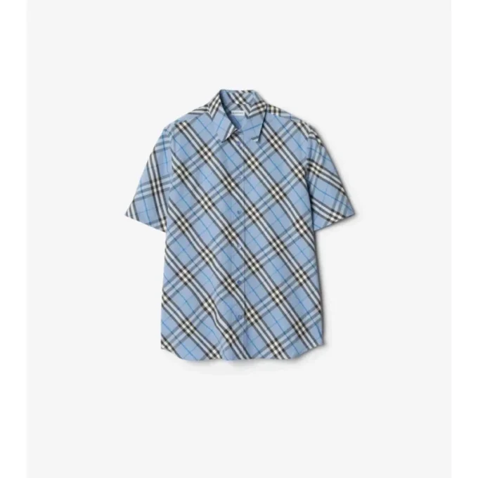 Regular Fit Check Cotton Shirt
