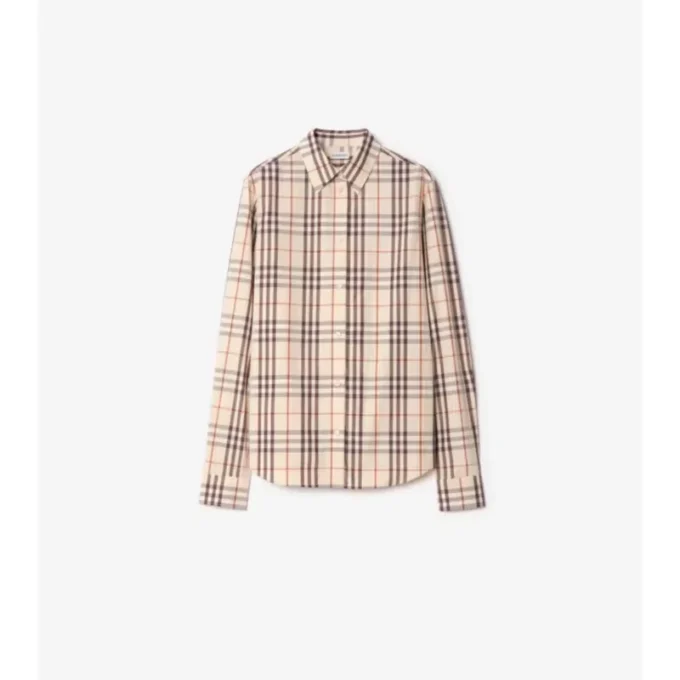 Regular Fit Check Cotton Shirt