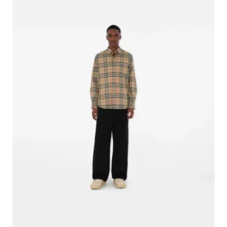Regular Fit Check Cotton Shirt