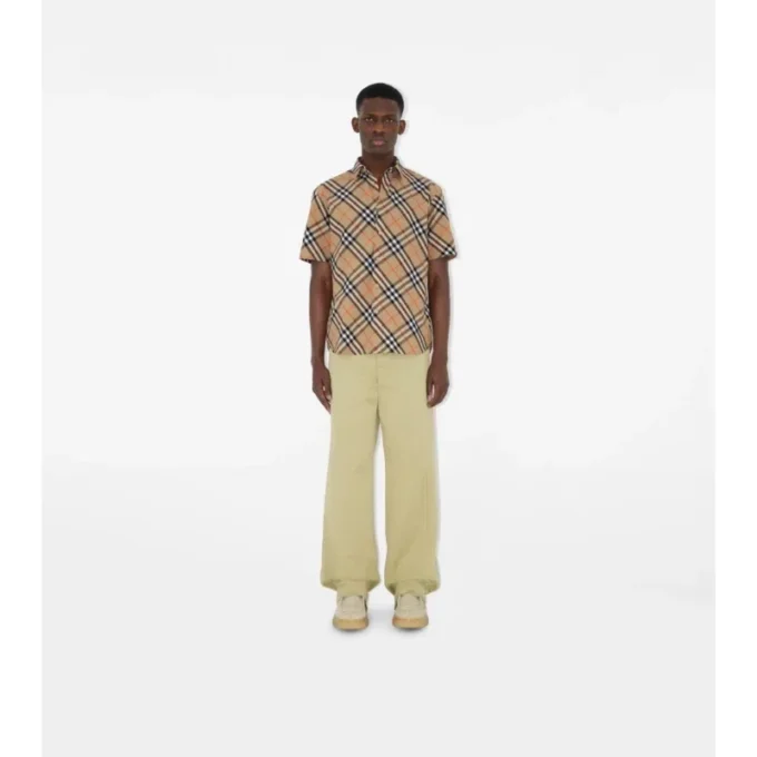 Regular Fit Check Cotton Shirt