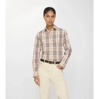 Regular Fit Check Cotton Shirt