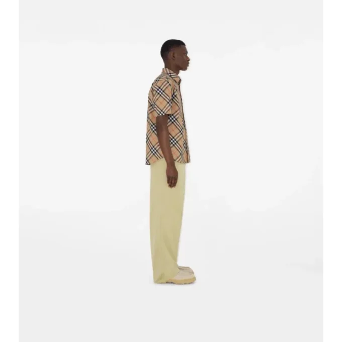 Regular Fit Check Cotton Shirt
